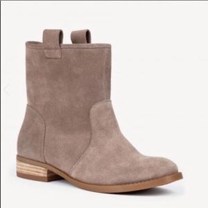 Taupe Ankle Booties- Sole Society Natasha 8